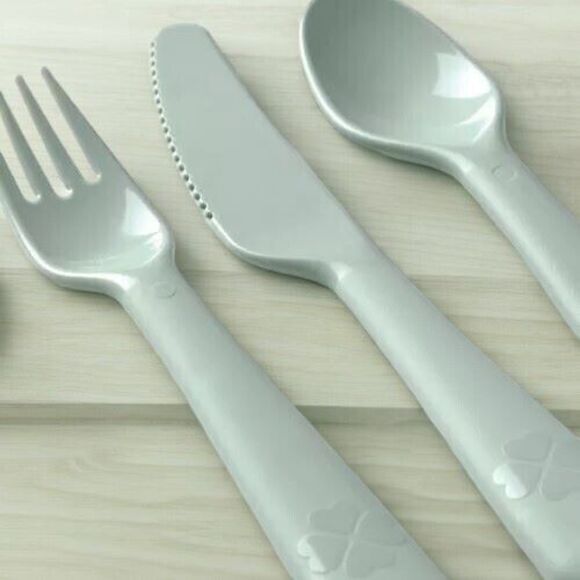 IKEA KALAS Kids Flatware Set - Mixed Colors/18-Piece - Picture 2 of 5
